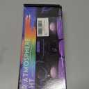 LivTee Accent Interior Car Lights, Smart Car Interior Lights with App Control, RGB LED Lights with Music Mode and DIY Mode, 2 Lines Design LED Lights for Cars with Charger, Car Accessories for Women (USB)