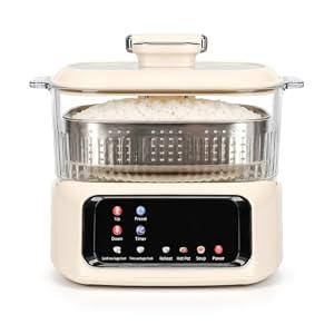 Low Sugar Rice Cooker - Multifunctional Low Carb Rice Cooker(White 4L)