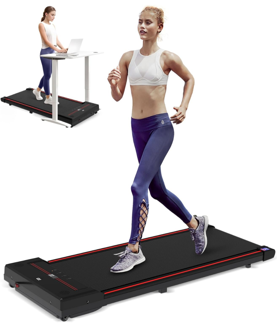 Sperax Walking Vibration Pad with APP, 3 in 1 Under Desk Treadmill, 2.5HP Low Noise Walking Treadmill Pad with Remote Control,Portable Treadmills for Home Office