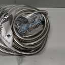 Garden Hose 50FT, Water Hose with 10 Function Nozzle, Garden Hose Metal with Leak-proof Connectors, Kink-Free & Ultra Flexible, Rust/Pet/Puncture Proof for Lawn, Yard, RV, Car Wash, 550PSI