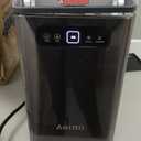 Aeitto Nugget Ice Maker Countertop, Pellet Ice Machine Soft Chewable Ice 40lbs/Day, One-Click Operation, Auto Self-Cleaning Crushed Ice Makers Stainless with Scoop for Home/Kitchen/Office (Grey)