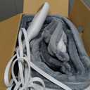 Bedsure GentleSoft Electric Blanket Full Size - Soft Ribbed Flannel Heated Blanket with 6 Heat Levels, Heating with 10 Time Settings, 8 hrs Timer Auto Shut Off, Gifts for Grandma (72x84 inches, Grey)