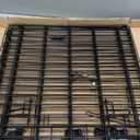 Amazon Basics Foldable Octagonal Metal Exercise Pen for Dogs, Indoor/Outdoor, Single Door, 8 Panels, 24" Height, Extra Small, Easy to Assemble, Black