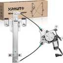 NPAUTO Rear Left Driver Side Power Window Regulator with Motor fit for 07-14 Chevy Tahoe, GMC Yukon, Cadillac Escalade 2007 2008 2009 2010 2011 2012 2013 2014, 741-390
