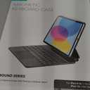 ESR iPad 11th(A16, 2025)/10th Gen Case with Keyboard, Magic Keyboard for iPad 10.9", Case with Floating Cantilever Stand, Springy Backlit Keys, Multi-Touch Trackpad, Rebound Series, Black