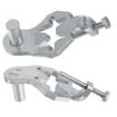 T-Post Gate Hinge Pins, Heavy Duty Gate Hanger,5/8 Inch, 2 Pack, for Farm Garden and Backyard Gates, Easy to Install