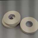 JusArt 3 Packs Artist Tape for Watercolor Paper, 1 inch Wide Total 600FT Long, White Art Tape for Masking, Framing, Painting, Acid Free, Low Tack