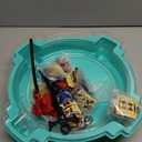 COCOFOX Burst Set, 12 Battling Tops 3 RightSpin Launcher and 1 Stadium, Toys for 6 Year Old Boys & Girls & Up ( Exclusive) Green