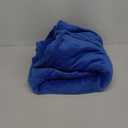 Exclusivo Mezcla Fleece Blanket Twin Size for Bed, Super Soft and Warm, All Season Use, Cozy, Plush, Lightweight, 90x66 Inches, Cobalt Blue