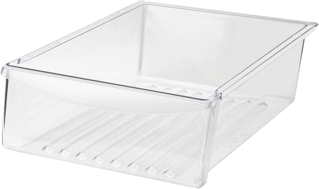 240530811 Refrigerator Meat Cripser Pan Compatible with Frigidaire Kenmore Refrigerator -Replaces 240530801, 240530813,240354201(15.7 * 11.6 * 4.3 INCH)