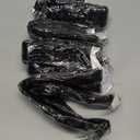 Goddess Locs Crochet Hair-18 Inch 8 Packs Boho Faux Locs Crochet Hair for Black Women Pre Looped Soft Locs with Curly Ends (1B#, 18 Inch(Pack of 8))