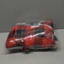 Homemate Electric Blanket Heated Throw - 50x60 Ultra Soft Cozy Flannel Heating Blanket with 10 Fast Heat Levels 8 Hours Auto Off Over-Heated Protection ETL Certification Keep Warm in Home Office (Red-black)