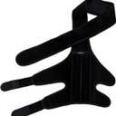 Black Dog Knee Brace 3.9 in, M Size Adjustable Leg Protector for Pet, Hind Leg Support, Dog Joint Recovery, Hind Leg Lick Protection