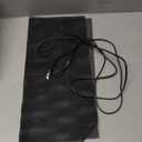 Under Desk Elliptical Machine, Electric Elliptical Exerciser for Senior, Quiet & Small Electric Seated Pedal Exerciser for Home with Display Monitor, Remote Control & 12 Adjustable Speeds