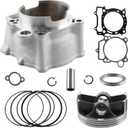 TAI YING POWER 95mm Bore Size Cylinder Piston Ring Gasket Top End Ring Set Rebuild Kit fit for Yamaha ATV YFZ450 2004-2013 YZ450F 2003-2005 WR450F 2003-2006,Nikasil-Plated Cylinder