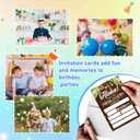 Pool Party Birthday Invitation Cards, Hawaiian Luau Fill-In Invites Card For Birthday Party, Tropical Invitations For Kids Family, Summer Parties Decorations Supplies, 20 Cards With Envelopes -01