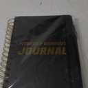 Fitness Journal Black on 150+ Workouts Yearly Calendar 55 Tracking Values - A5 Workout Journal with Fat tracking Muscle Exercises - Planner to 12 items to track 7 comparative periods + Goals