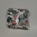 16.4 Ft Dark Green Frost Tip Metallic Tinsel Garland with 50 Warm LED Lights, Artificial Xmas Tree Decoration for Indoor Outdoor, Holiday Party Supplies