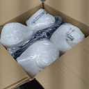 Sunbrella Decorative Outdoor Water Repellent Throw Pillows with Inserts, Set of 4, 18" x18" Pillows for Patio, Backyard, Bed, Couch, and Patio Furniture, Specrtum Indigo