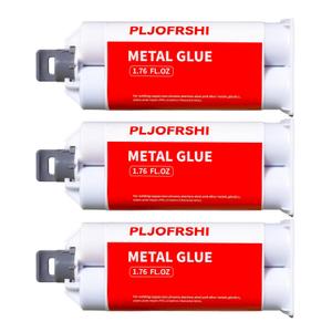 Metal Glue,Muffler Repair kitWaterproof Sealing Epoxy Adhesive, Liquid Metal Filler,The Strongest for Metals Plastics Steel Ceramics Fiberglass