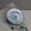 Travel Pillow, 100% Pure Memory Foam Travel Neck Pillow Airplane Neck Support Ergonomic Design for Traveling Suitable for Airplanes,Offices and Cars-Cooling Silk Blue