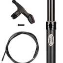 CXWXC Dropper Post 27.2/30.9/31.6mm - 125mm Travel Bike Seat Post - Dropper Seatpost Internal Cable Routing for Mountain Gravel Bikes eBike