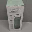 Momcozy 22oz Portable Breast Milk Cooler for Outdoor, Life Saver with 360 Total Cooling for 24 Hours, Larger Capacity Travel Breastmilk Chiller with 2pcs Baby Bottles for Breastmilk Storage, Green