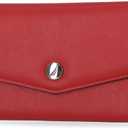 Nautica Money Manager RFID Slim and Small Wallet for Women - Credit Card Holder with Coin Purse and Zipper Wallet, Women's Clutch Organizer (One Size, Americana)