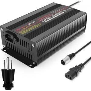 TPE 24V 5A Battery Charger, Automatic Smart Battery Charger, Trickle Charger Maintainer for Wheelchair