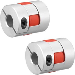 uxcell 2pcs Shaft Coupling 11mm to 11mm Bore L35xD30 Flexible Coupler Joint for Servo Stepped Motor