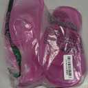 WMKJDS Massage Foot Spa Shoes Portable Feet Soaking Tub, Movable Foot Soaker Pedicure Feet Spa Basin for Thermal Massage to Promote Blood Circulation (Large, Red)