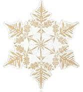 devembr Snowboard Stomp Pad, 3D Clear Snowflake Snowboarding Stomp Pads, PVC Material, Rose Gold