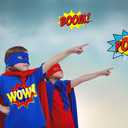 50 Pieces Hero Themed Party Decorations Stickers,Birthday Party Supplies,Hero Action Sign Cartoons Theme Party Hero Cartoons for Theme Party Anime Stickers. For Laptop, Bumper, Water Bottles Stickers.