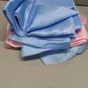 Jspupifip 12 Pcs Pink Blue Table Runner, 108 Inch Satin Table Runner for Baby Shower Gender Reveal, New Year, Valentines Day, Wedding Banquet, Birthday Party (11 x 108)