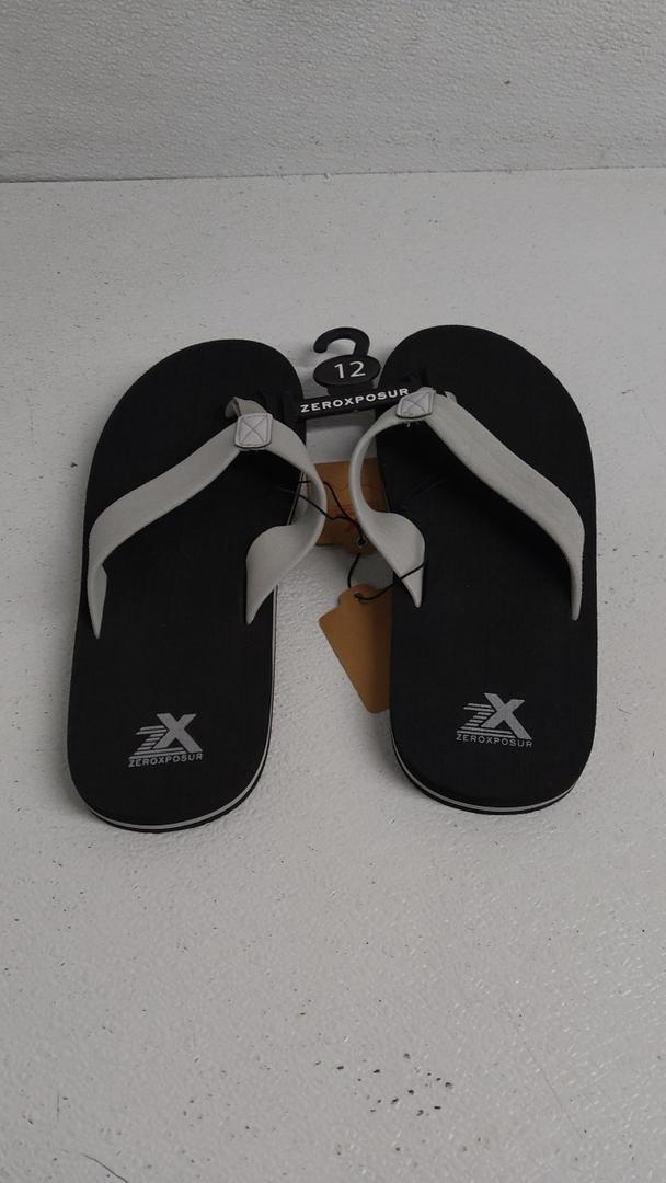 Zeroxposur Brushed Eva Flip Flop Black 12