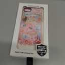 for iPhone 7/8/SE Case, Coastal Life Pattern with Tropical Collage, Military-Grade Drop Protection, Pink Paradise Soft Slim TPU Protective Cover with Camera Protection for Women & Girls