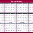 AT-A-GLANCE 2027 Erasable Calendar, Dry Erase Wall Planner, 48" x 32", Vertical-Horizontal, Reversible (PM3262827)