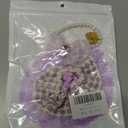 17cm Doll Clothes Set 3-Piece Doll Clothing Set with Purple Dress Necklace and Heart Decor Accessories for 17cm Plush Dolls, Clothes Only, No Doll Included