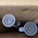 Medline Aluminum Crutches for Kids, Adults & Seniors, Walking Aid, 300 LB Weight Capacity,1 Pair, Fitting 5'2" - 5'10"