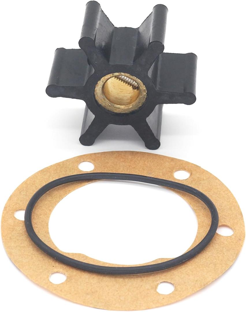 104211-42071 Raw Sea Water Pump Impeller Service Kit Compatible with Yanmar 2GM 3GM 3GM20 3GM30 Marine Engine Cooling Pumps Replaces 104211-42070 Sierra 18-8952