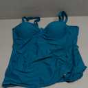 Talisea Women's Underwire Tummy Control Swimsuit Top with Push Up - No Bottom Included, L