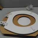 Mayfair NextStep2 Toilet Seat with Built-In Potty Training Seat, Slow-Close, Removable that will Never Loosen, Round, White
