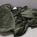Bedsure Fleece Blanket Queen Blanket Olive Green - Bed Blanket Soft Lightweight Plush Fuzzy Cozy Luxury Microfiber, 90x90 inches