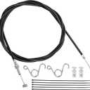 BlueStars 84 Inch Go Kart Throttle Cable Kit - Compatible with Coleman KT196, Predator 196cc/212cc/224cc 6.5HP Engines, Hisun HS200GK Off-Road Gas Powered Go Kart Cart