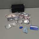 CCVOO 6 Pack Blue Light Blocking Reading Glasses, Anti Headache/ Glare/ Eye Strain Readers Computer Eyeglasses Women/ Men (6 Pack Mix, 3.0)