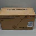 Cordless Snow Shovel Compatible with DeWalt 20V MAX Battery (Tool Only), 11" Lightweight Electric Snow Blower with 20FT Max Throw & Adjustable Handle, Snow Thrower for Driveway, Deck, Patio & Steps (Black+Yellow)