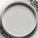 Willowy Matte White Ceramic Pot Saucer - Drainage Tray for 12, 13, 14, 15 Inch Planters + More Sizes (15" (1 Pack), Matte White)