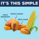 LOVE CORN Sea Salt | Delicious Crunchy Corn Natural Snack | 4 Ounce x 1 Bag | Non-GMO, Low-Sugar, Gluten-Free, Plant Based, Vegan, Low Sugar