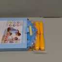 Kikidex Magnetic Drawing Board, Toddler Girl Toys for 1-2 Year Old, Doodle Board Pad Learning and Educational Toys for 1 2 3 Year Old Baby Kids Birthday Gift(Light Blue)