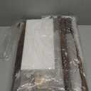 MaxSmeo Nightstand, Mid Century Modern Side Table Bedroom with Storage, Small End Bedside Table with Solid Wood Legs for Living Room, Office Small Spaces (Rustic Brown)